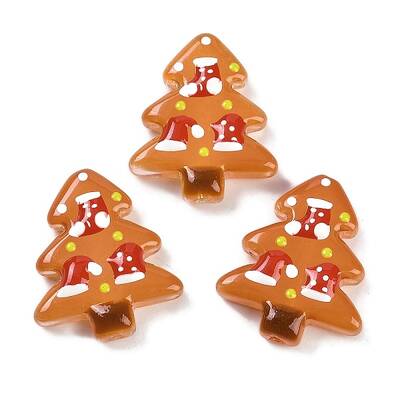 Christmas Theme Handmade Lampwork Beads