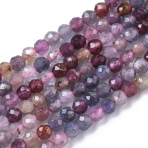 Natural Ruby & Sapphire Beads Strands