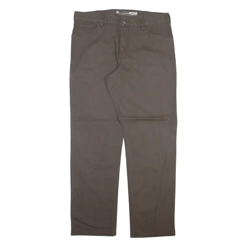 CARHARTT Mens Trousers Grey Relaxed Straight W36 L32