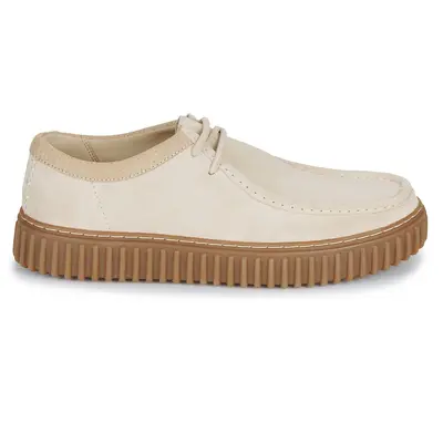 Clarks Torhill Lo Suede Men's Lace Up Shoes - Ecru - Size:US 11.5 Men