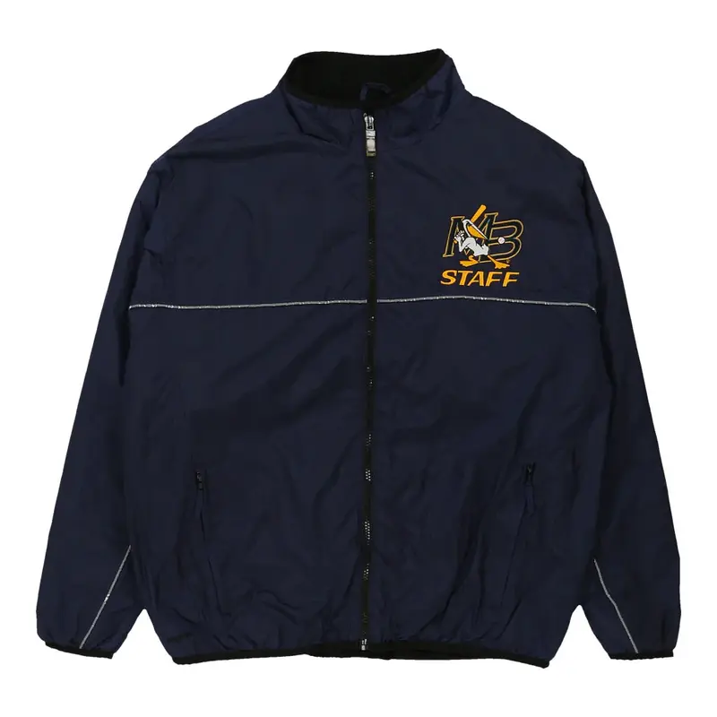 MB Staff Jansport Jacket - Small Navy Polyester
