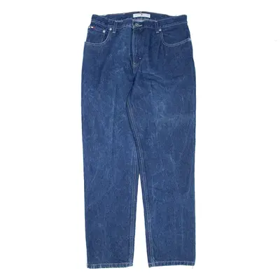 TOMMY HILFIGER Blue Denim Regular Tapered Jeans Womens W31 L31