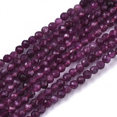 Natural Ruby Beads Strands