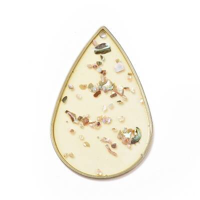 Transparent Epoxy Resin Pendants