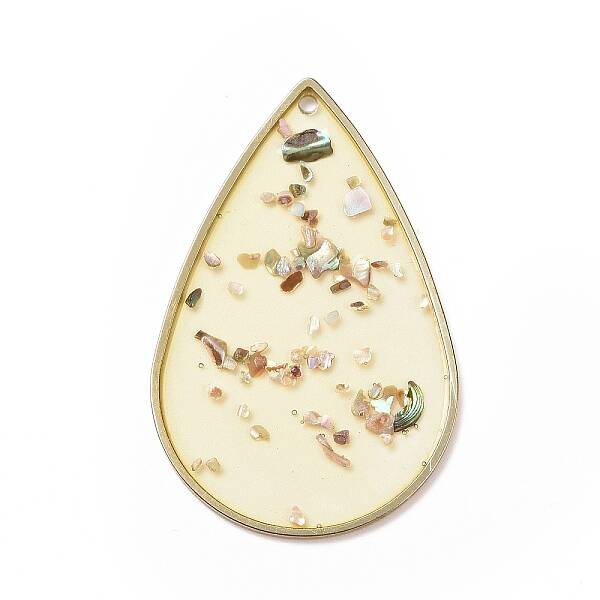 Transparent Epoxy Resin Pendants