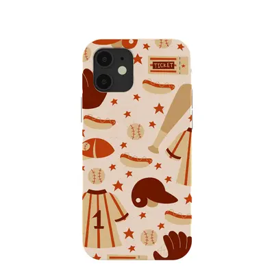 Seashell Sunday Baseball iPhone 12/ iPhone 12 Pro Case