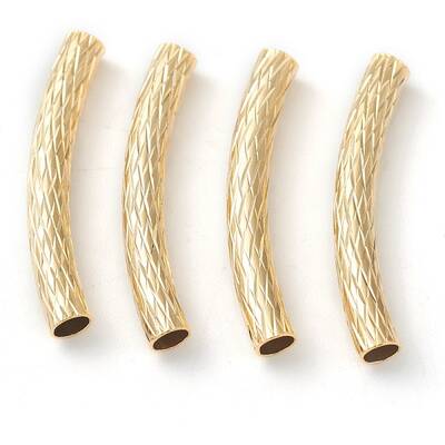 Brass Tube Beads