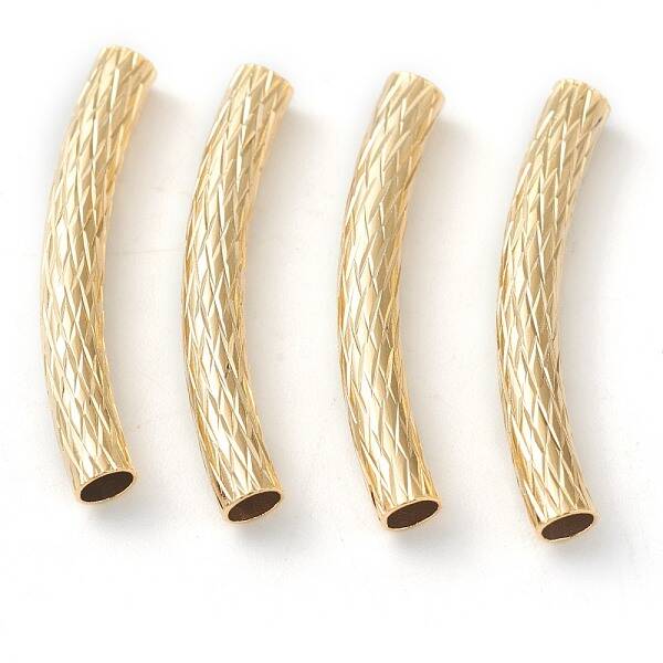 Brass Tube Beads