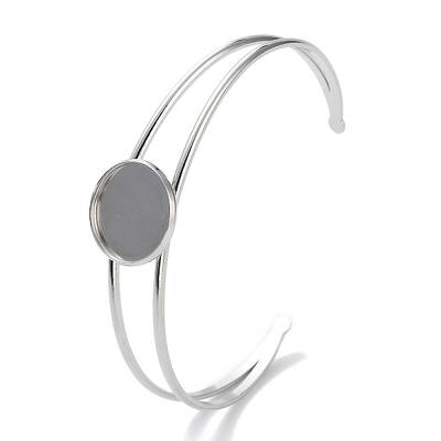 Non-Tarnish 304 Stainless Steel Bracelets Setting Making