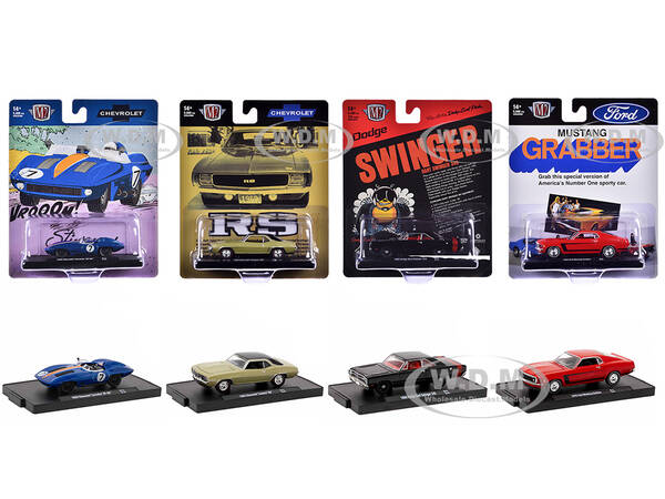 Auto-Drivers Set of 4 pieces in Blister Packs Release 111 Limited Edition to 9600 pieces Worldwide 1/64 Diecast Model Cars by...