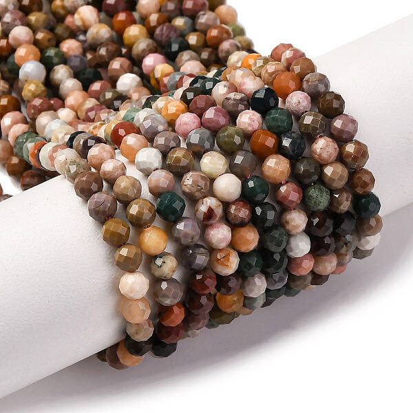 Natural Alashan Agate Beads Strands