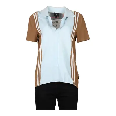 Just Cavalli Polo Shirt - Medium Blue Cotton