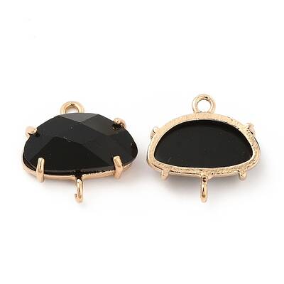 K9 Glass Connector Charms