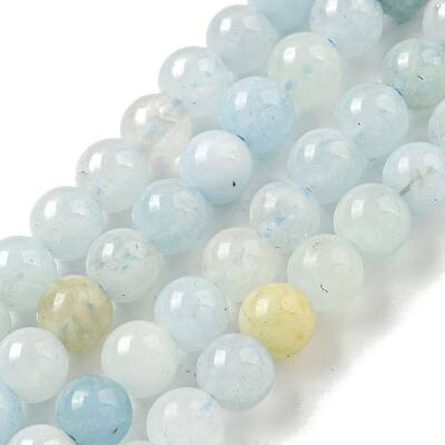 Natural Aquamarine Beads Strands