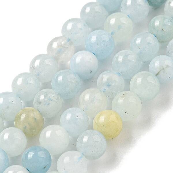 Natural Aquamarine Beads Strands