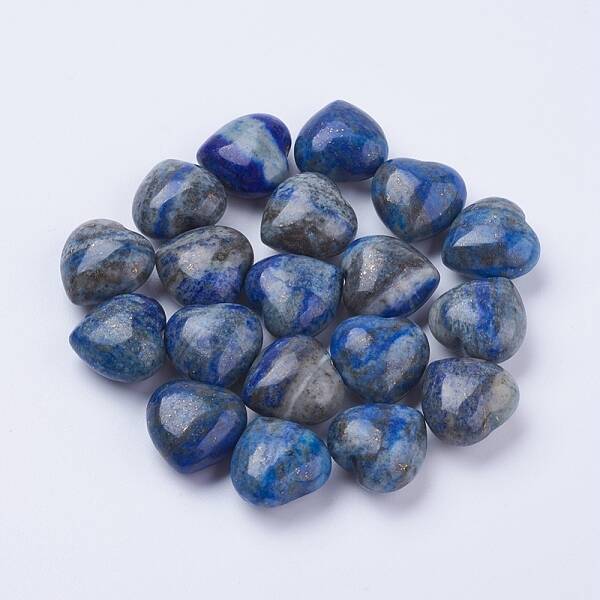Natural Lapis Lazuli Heart Love Stones