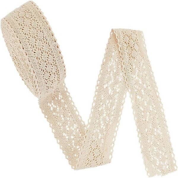 10 Yards Cotton Flower Lace Ribbon for Garment Decoration