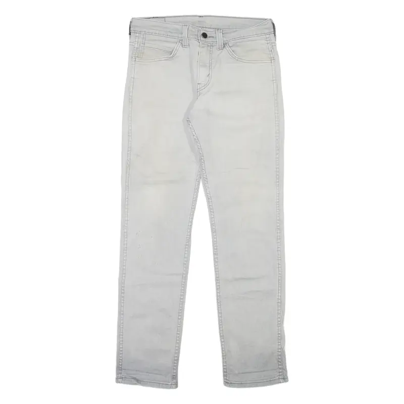 LEVI'S 511 Jeans Mens Grey Slim Straight W31 L32