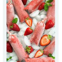 100 Mold Bags for Bolis Mexican Ice Lolly Pops 3 x 12 Inches Disposable Plastic Ice Candy Bags for Wrapping