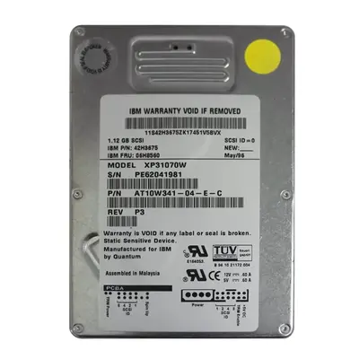 42H3675 IBM 1GB Fast SCSI 7200 3.5-inch 512KB Hard Drive