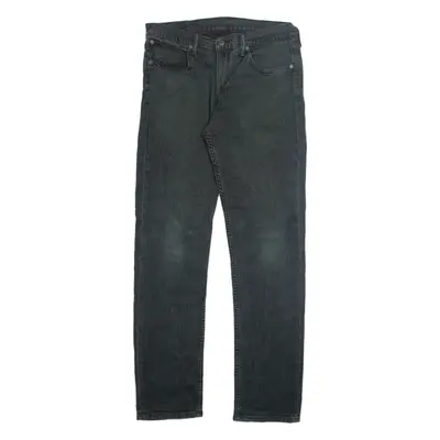 LEVI'S Mens Jeans Grey Regular Straight W34 L34