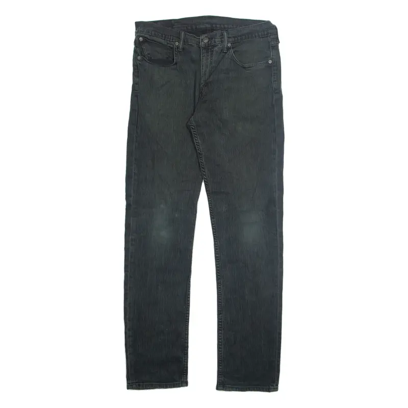 LEVI'S Mens Jeans Grey Regular Straight W34 L34