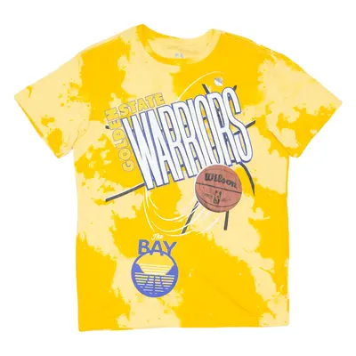 NBA Golden State Warriors Mens T-Shirt Yellow USA XS