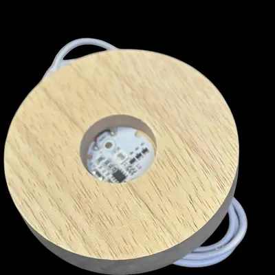 [Crescent Cast] LED Sphere Stand (Sphere Holder) – White or 7-Color