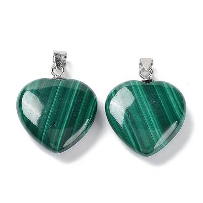 Natural Malachite Pendants