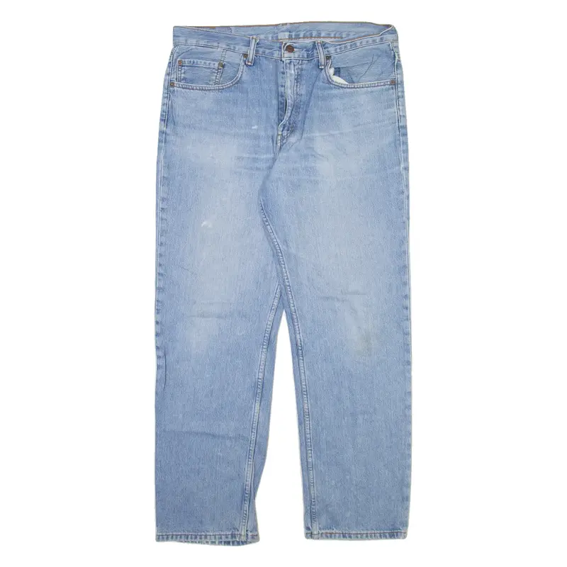 LEVI'S 504 Jeans Mens Blue Regular Straight W36 L30