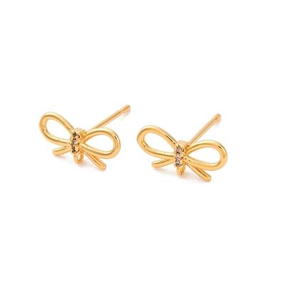 Brass Stud Earring Findings