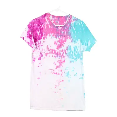 Fruit Of The Loom Tie-Dye T-Shirt - Small Multicoloured Cotton