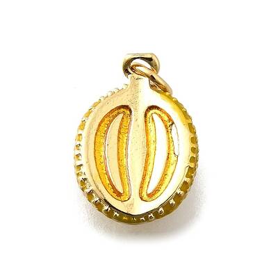 Brass Enamel Pendants