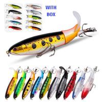 5/10PCS Artificial Fishing Lure, Simulation Fishing Lure with Hook, ,Top Water Fishing Lures, Fishing Tackle, Fishing Lure Ba...