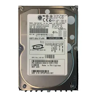 04R424 Dell 36GB Ultra-320 SCSI 10000 3.5-inch Hard Drive