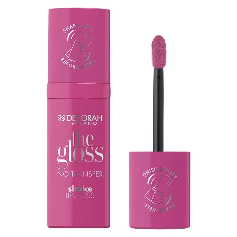 Deborah The Gloss No Transfer Shake Lipgloss 04 - Pop Pink (4 ml)