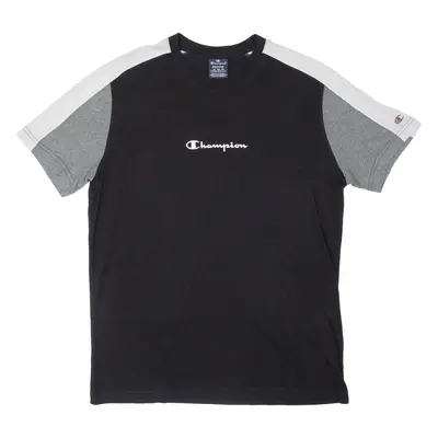 CHAMPION Mens T-Shirt Black M