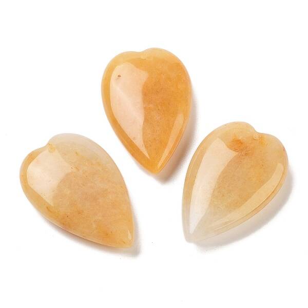 Natural Yellow Aventurine Pendants