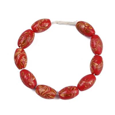 Opaque Handmade Lampwork Beads