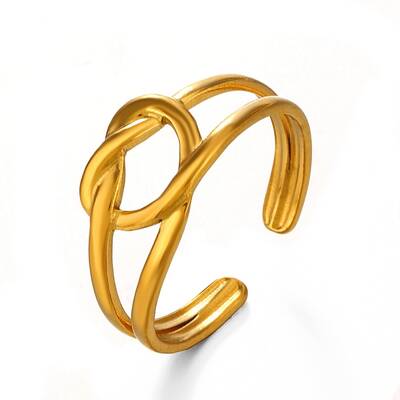 Stainless Steel Open Cuff Rings