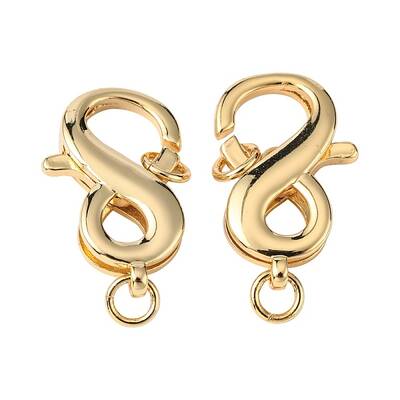 Brass Lobster Claw Clasps