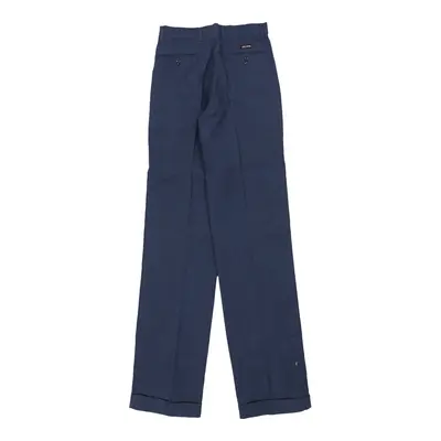 Put Jeansing Trousers - 24W UK 4 Blue Cotton