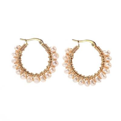 304 Stainless Steel Hoop Earrings
