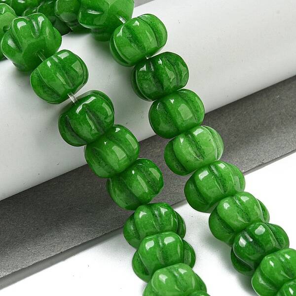 Natural Malaysia Jade Dyed Beads Strands