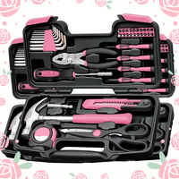 【love gift】39-Piece Comprehensive Household Hardware Kit - Durable Carbon Steel Manual Toolkit for DIY Projects and Home ...