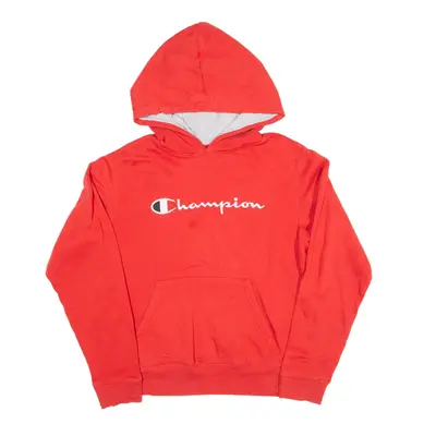 CHAMPION Hoodie Red Pullover Boys XL