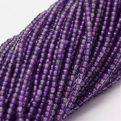 Natural Amethyst Beads Strands