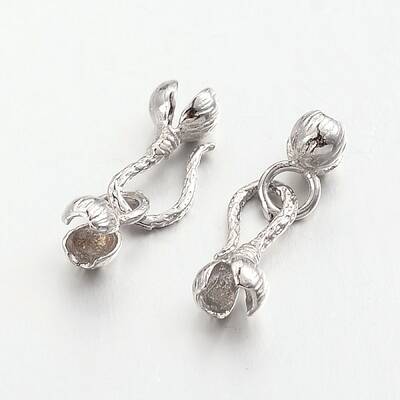 Brass Hook and S-Hook Clasps