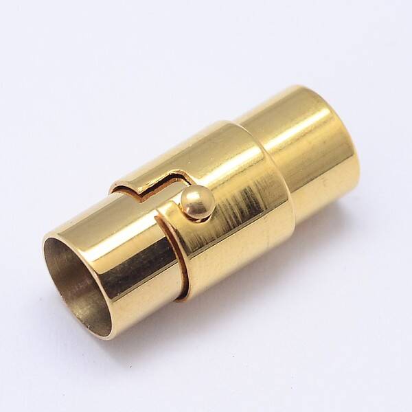 Column 304 Stainless Steel Locking Tube Magnetic Clasps