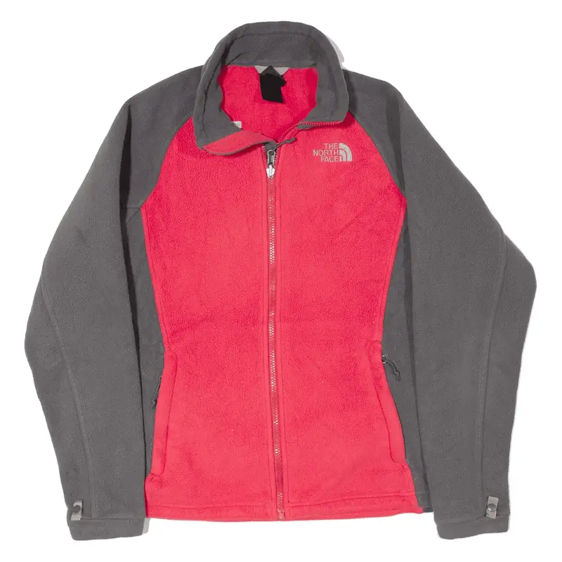 THE NORTH FACE Fleece Jacket Pink Colourblock Womens M